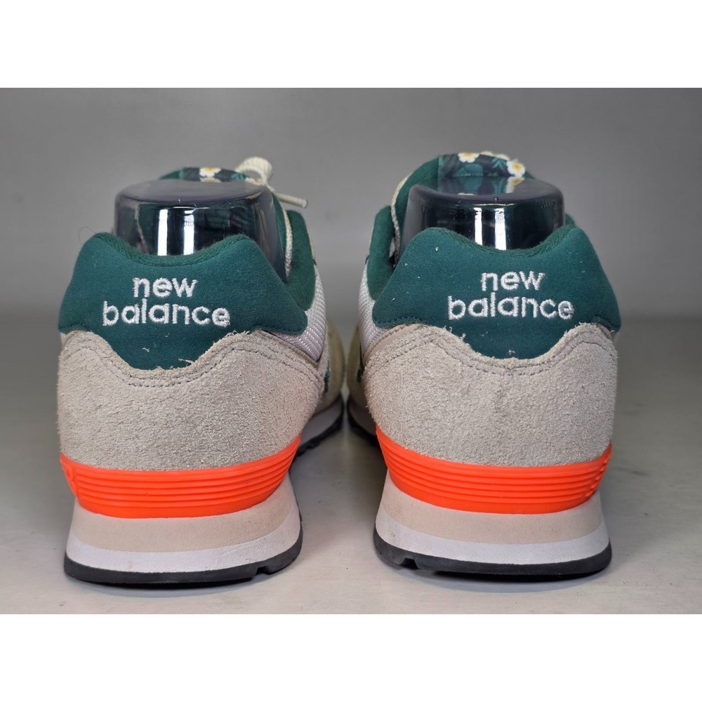 New Balance 574 Men's Sneakers Size 7 M Beige White Suede Fabric Running Shoes - Picture 7 of 13